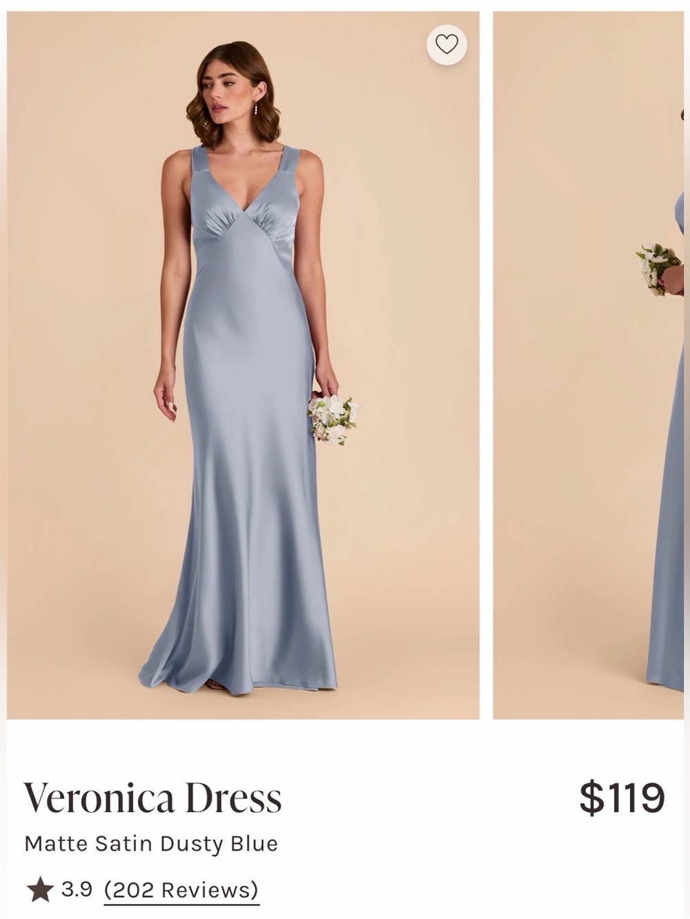 Birdy Grey Veronica Matte Satin Maxi Dress in Dusty Blue